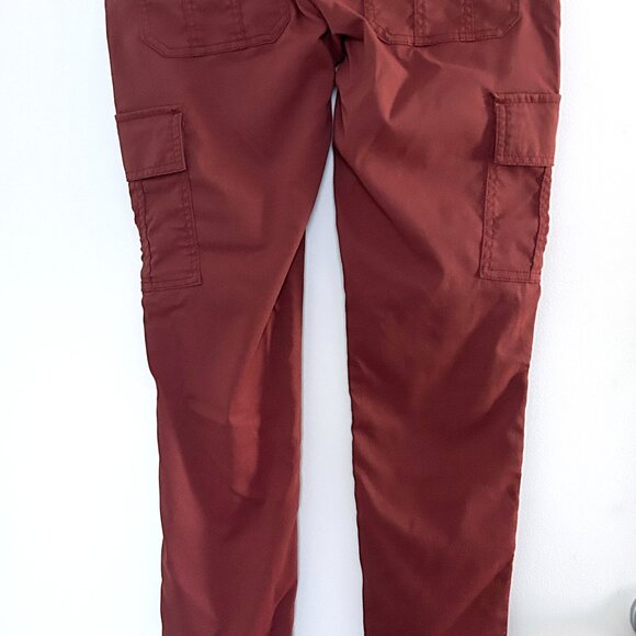 PrAna Meme Pants Womens 6 Rust Stretch Hiking Climbing Cargo Gorpcore Outdoor - Picture 4 of 9